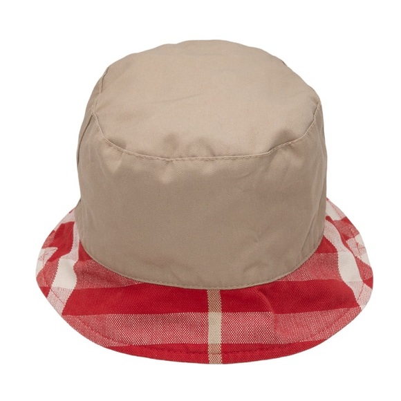 BURBERRY NOVA CHECK-TRIMMED BUCKET HAT - Picture 3 of 5